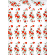 Ref. 78467 - DECALQUE RAMO DE FLORES LARANJA PQ. 460/21 Ref. 78467 - DECALQUE RAMO DE FLORES LARANJA PQ. 460/21